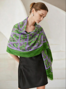Pierre Cardin | Khăn Choàng Len Mới Chống Nắng UV
