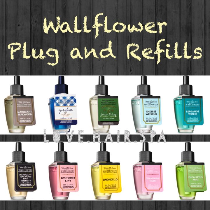 SG Stock ⭐️ WALLFLOWER Refill / Plug Bath & Body Works Diffuser Air