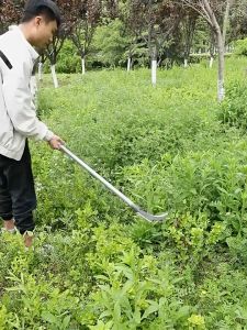 2 in1 เคียวแมงกานีส ขวานโทมาฮอก อุปกรณ์แต่งสวน เคียวแมงกานีสแท้ เคียวเหล็กแมงกานิส มีดฟันหญ้า เคียวด้ามยาว เคียวตัดหญ้า เคียวแมงกานิส เคียวต่อด้าม