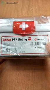Kotak P3K Plastik Jinjing Onemed + Isi