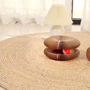 Organ Cat ToyKitty Kurlz Cat ToyOrgan Cat Scratcher BoardFoldable Recyclable Cat Accordion Toy