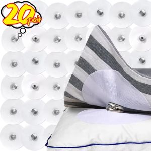 ปลอกผ้านวมคลิปหนีบผ้าปูเตียงกันลื่นที่หนีบผ้าปูเตียงกันรอยยับแบบ DIY สำหรับเย็บกระดุมติด