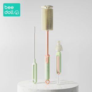 beedoll | Bộ Dụng Cụ Làm Sạch Núm Bình Silicone Di Động