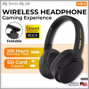 MOXOM MX-WL06 Wireless Headphone Adjustable as Needed 3 in 1 Function Built in Microphone Comfortable Durable Long Battery Time Life Standby Time