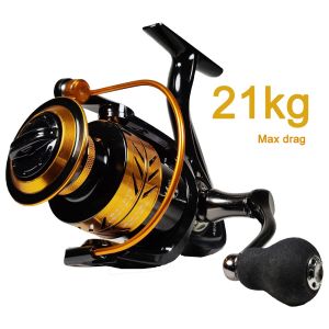 DNESID reel pancing besi 21kg drag reel murah spinning reel CNC handle