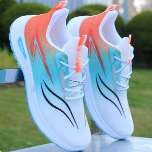 Mens shoes 2026new mesh sports shoes mens soft sole wear-resistant casual anti odor running shoes versatile shoes