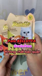 Combo 10 gói pate BELLOTTA cho mèo thức ăn cho mèo mọi lứa tuổi