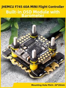 JHEMCU | Bộ Điều Khiển Bay Mini FPV AM32 60A