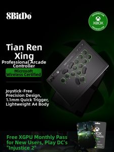 8BitDo | Wireless Authorized Fighting Game Controller