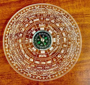 La Bàn 60 Long Thấu Địa La Bàn Nhỏ 60Long Bát Quái Điều Hướng Gps Cầm Tay - Lazada