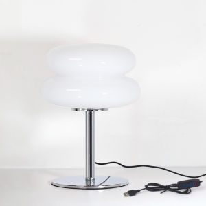 Parkson | Macaroon Glass Table Lamp Dimming Living Room Atmosphere Lamps Study Reading LED Night Light Home Decor Night Light