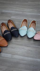Hellona Miyuki Flatshoes Wanita Cantik Sol Karet Bikin Nyaman