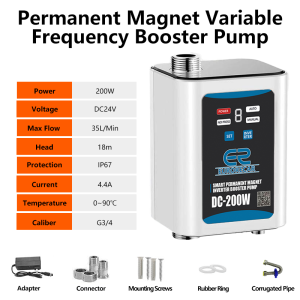 24V Electronic Automatic Booster Pump Home Shower Washing Machine Electric Water Pump Jet Booster Pump