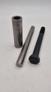 บูชเหล็กรู 3/4 นิ้ว ยาว 4 นิ้ว สวมกับเพลา 3/4" ได้พอดี หรือสวมใส่น๊อต 6 หุน พอดี รูใน วัดได้ 19.20 มิลลิเมตร Steel Bush 3/4" x4 " ID 19.20 mm. - Lazada