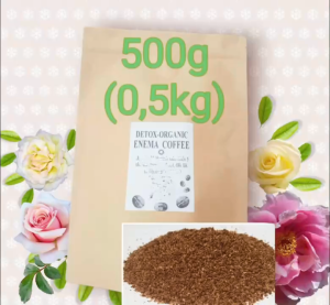 túi 葛森灌腸有機輕烘焙咖啡豆(粉)、 #葛森咖啡豆#有機咖啡 (500gam)_500G(05kg)ENEMA ORGANIC GERSON DETOX(màu NÂU)