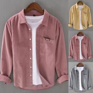 เสื้อเชิ้ตแขนสั้นลําลอง ผ้าฝ้าย และผ้าลินิน ทรงหลวม ขนาดใหญ่ สําหรับผู้ชาย ไซซ์ M - 3XL