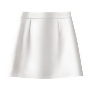 Business Commute Suit Short Skirt Women plus Size Anti-Light Hip Conceal Slim Fit A-Line Skirt High Waist Polyester Fiber