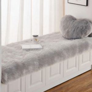 Wool-like Long Plush Carpet Decoration Blanket
