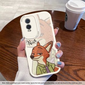 NAZHIMING | Stitching Style Nick and Judy Phone Case