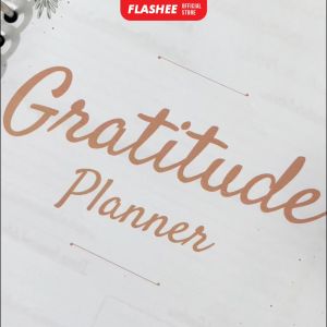 Flashee Loose Leaf Binder Gratitude Planner A5 HVS 100 Gsm Kertas Planner Binder B5 Refill Binder