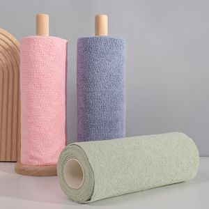 1 Roll 20 Tear Of Household Kitchen Dishwashing Towel Roll Car Washing Towel Roll Cloth Absorbent And Dust-free Cleaning Cloth