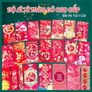XƯỞNG LÌ XÌ Sỉ (50-100 bao) lì xì đủ mẫu lì xì tết 2025 Chất giấy dày in chuẩn đẹp
