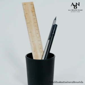 Pencil Case แท่นวางดินสอ/ปากกา ดีไซน์แมวสีเหลือง ขนาดเล็ก วัสดุพลาสติกเนื้อแข็ง พร้อมส่ง!!