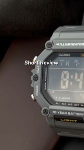 Casio Original AE-1600H-8B / AE-1600H-8BVDF Jam Tangan Pria Digital Bergaransi