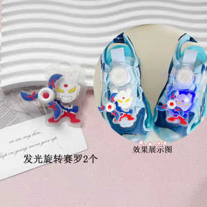 หัวเข็มขัดรองเท้าเด็ก หัวเข็มขัดประดับตกแต่ง 3 มิติ ออตโต้แมน หัวเข็มขัดแฟลช หมุดประดับรองเท้า เข็มขัดแฟชั่น