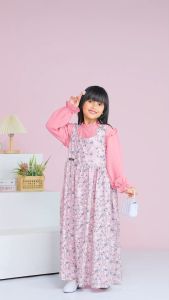 SALMA Overall Anak Perempuan Korean Style: Bahan Kualitas Tinggi & Desain Gaya Korea