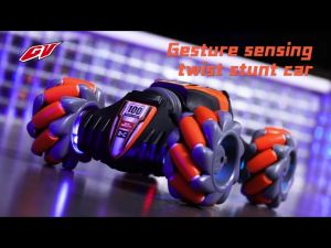 Mainan Anak Remote Control RC Mobil Gesture Sensing Stunt Twist Car
