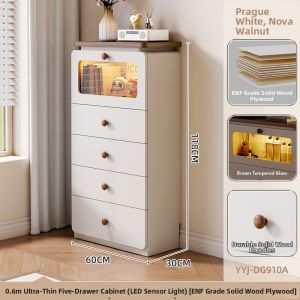 YANGYING | High End Luxury Real Wood Sideboard 30cm