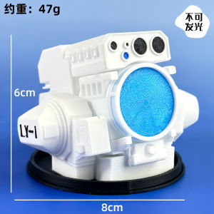 Mô Hình Súng Pháo Lazer Gắn Trên Tàu 3D in Phát Sáng Đồ Trang Trí Bàn Đồ Trang Trí Xe Hơi Đồ Chơi Sáng Tạo Đồ Chơi Giải Trí