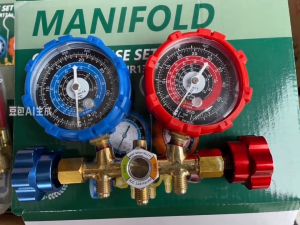 Manifold gauge for Manifold Gauge Set R134a/R22/R404a/R407C HS-536C