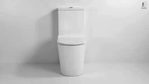 EACO T933 MATTE BLACK Rimless One Piece Toilet Bowl P Trap  | Free Installation | Tornado Flushing | Soft Seat Closing | 10 Years Flushing Warranty | 3 Ticks Water Efficiency | Climate Voucher Accepted