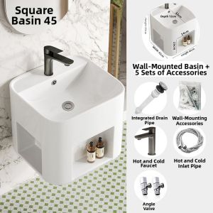 APTO | Wall-Mounted Integrated Sink For Small Spaces