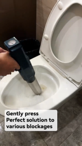 Electric Toilet Air Plunger High Pressure Toilet Plunger Bathroom Kitchen Cleaner Dredge Tool