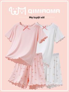 LB.BEAR | Bộ Đồ Ngủ Mỏng Cho Bé Gái Mùa Hè Chất Liệu Modal