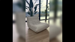 (JIJI.SG) CHIARA Lazy Sofa -  Fabric / Floor Chair / Bedroom / Living / Furniture