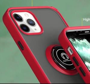 For Google Pixel 9A 8A 7A Armor Matte Car Magnetic Cover For Google Pixel 9 Pro XL 10 Pixel 7 8 Pro Ring Stand Shockproof Case