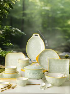 TAOYI | Gorgeous Underglaze Porcelain Dinnerware Set