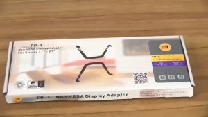 ขาจับสำหรับจอที่ไม่มีรูด้านหลัง ยี่ห้อNB FP-1 รองรับจอ17”-27” น้ำหนักไม่เกิน6.5kg คุณภาพดี