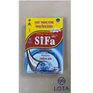 CHẤT THÔNG TẮC CỐNG DẠNG BỘT SIFA CHÍNH HÃNG khử mùi hôi bồn cầu làm sạch bồn rửa chén toilet xử lí cống thoát nước LOTA SHOP.