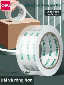 deli | Băng Dính Trong Suốt Bám Dính Cao 4.8/6cm Rộng