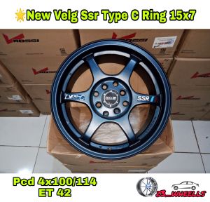 Velg Ssr Type c Ring 15 Lebar 7 Pcd 4x100/114 Et 42