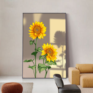 FENGHONGTAO | Sunflower Flower Decorative Painting