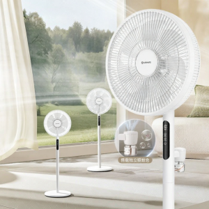 AIRMATE | Silent Large Wind DC Remote Control Standing Fan 7 Blades
