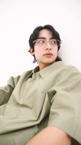 SKOOP® Basiks Half Zip Top Ivy