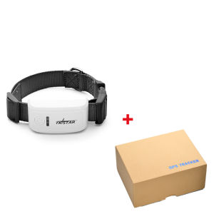 2G Pet GPS Tracker TK909 with GPS Beidou LBS Tri Real-Time Location Geofence Alert History Playback Free App for Dog Cat Locator