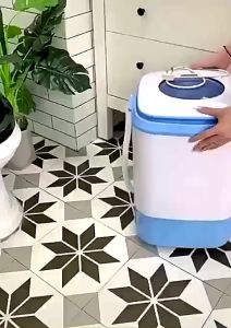 Máy giặt mini giặt quần áo - giặt giày cao cấp khử khuẩn bằng công nghệ Blue Ag - {bảo hành 12 tháng}